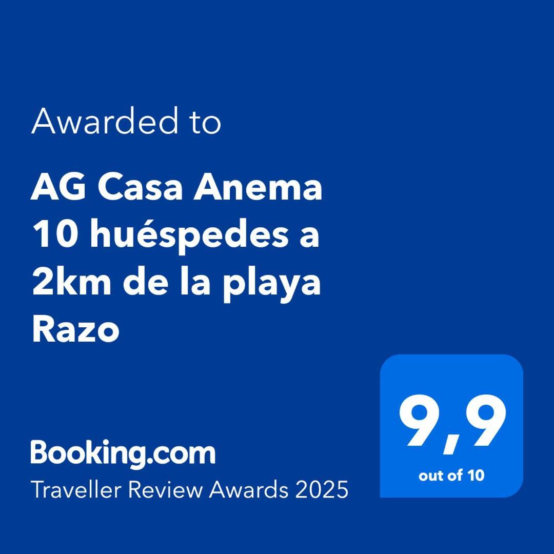 Вілла Ag Casa Anema 10 Huespedes A 2Km De La Playa Razo А-Корунья Екстер'єр фото